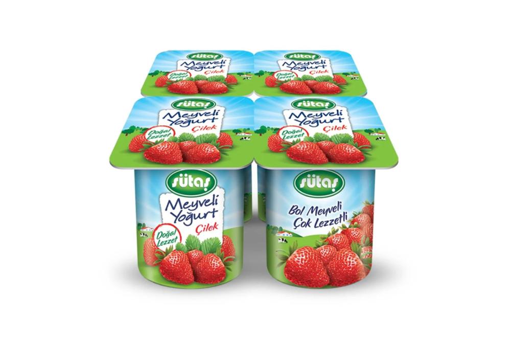 سوتاش زبادي بالفواكه - الفراولة